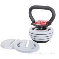 Competition Fitness Gym Pesas gratis Kettlebell ajustable